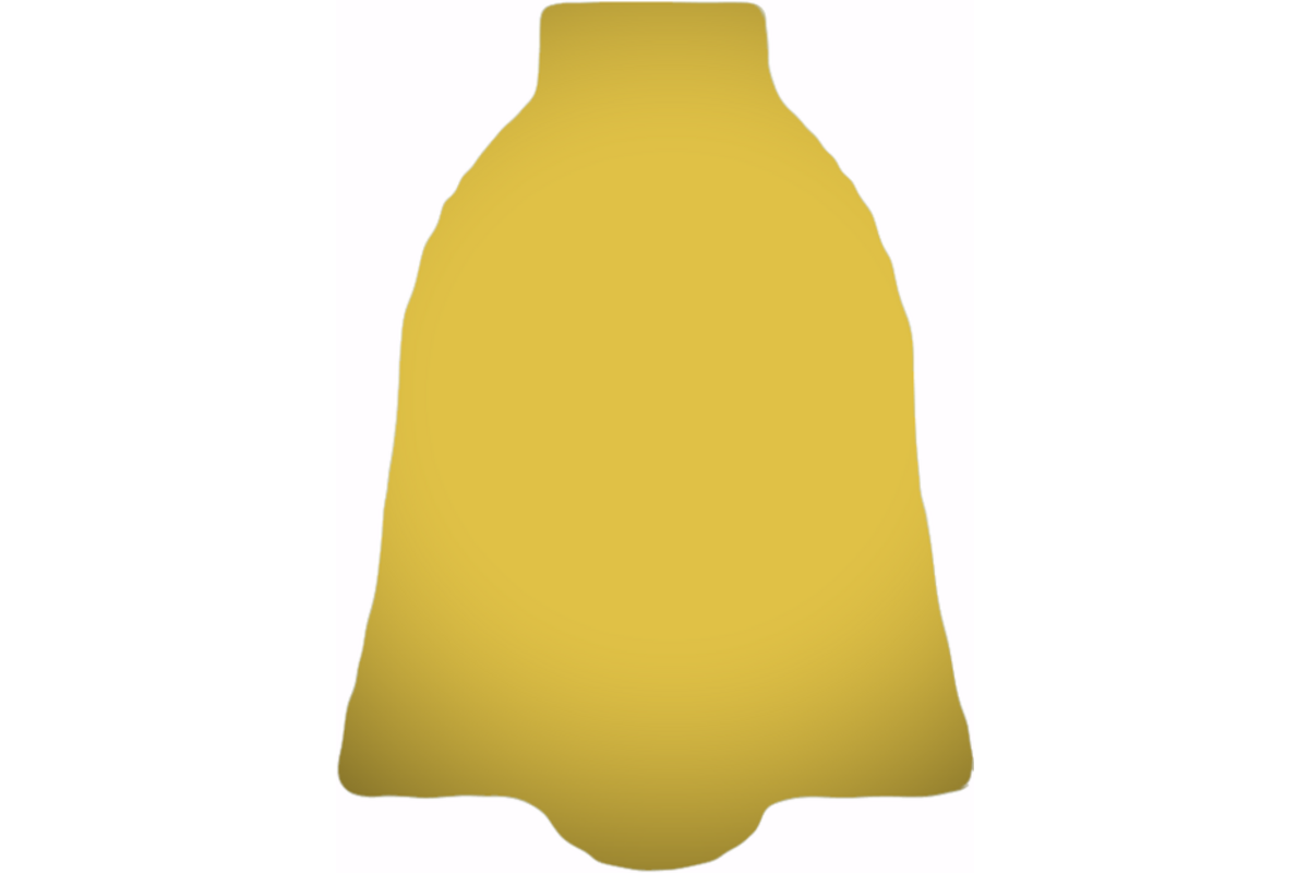 Plakfiguren klokje goud